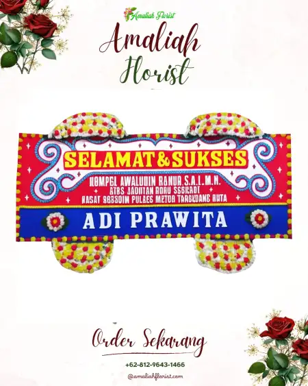 Papan Bunga Ucapan Selamat Japura Kidul
